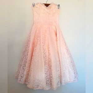 Gunne sax blush tea length dress